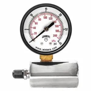 WINTERS INSTRUMENTS PETG202 Gas Test Gauge | CQ8YRK 65MF56