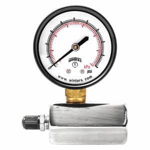 WINTERS INSTRUMENTS PETG205 Gastestmessgerät, Luft-über-Wasser-Testmessgerät, Luft/Gas/Wasser, 0 bis 160 Psi, Npt, Boden, Haustier | CP4LTW 489F22