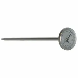 WINTERS INSTRUMENTS TBM10050B11 Dial Pocket Thermometer, 1 Inch Dial Dia, 5 Inch Stem Length | CV3RMG 52JG25