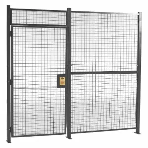 WIRECRAFTERS 10101 Woven Partition Cage 10feet6 Inch Width x 2 Inch Depth 1 Sided | AH8QRX 38XZ06