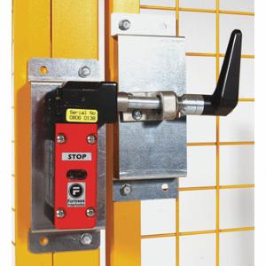 WIRECRAFTERS AMPHANHD Interlock for Hinged Door, Gray, AMPHANHD, Steel, Powder Coated | CV3TXU 38XZ71