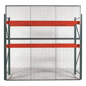 WIRECRAFTERS BACK105 Aisle Guard, 1 Bays, 120 Inch X 1 1/4 Inch X 60 Inch Size, 10 Ga, Steel | CV3TXK 38XY67