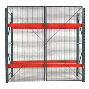 WIRECRAFTERS BACK4810S Aisle Guard Side Panel, 1 Bays, 45 Inch X 1 1/4 Inch X 120 Inch Size, 10 Ga, Steel | CV3TXD 38XZ49