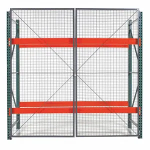 WIRECRAFTERS RDH1010 Door Kit, 1 Bays, 120 Inch X 1 1/4 Inch X 120 Inch, 10 Ga, Steel, Powder Coated, Gray | CV3TRE 38XY34