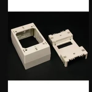 WIREMOLD 2348D Extra Deep Box Fitting, Plastic, Ivory | CV3UBK 26Y157