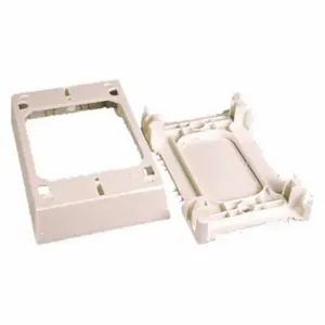 WIREMOLD 2348S/51 Extension Box Fitting, 2300, Plastic, Ivory | CV3TYU 26Y034