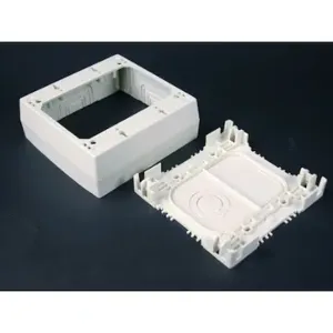 WIREMOLD NM2048-2WH Deep Box Fitting, Nm2000, Plastic, White, 2 Gangs | CV3UBA 26Y110