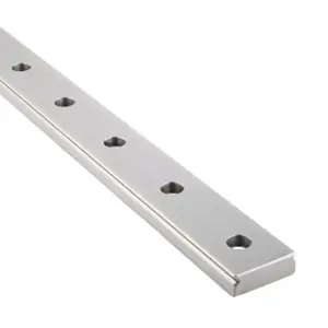 WON MB12-270L Wide Mini Rail, Stainless Steel, 8.5 x 24 x 270mm | CV7XAG