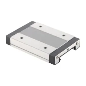 WON MB12LUUG0 Wide Mini Bearing Block, Full Ball Recirculating, Rectangular Long, End Seal | CV7CLB