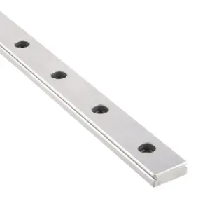 WON MB7-200L Wide Mini Rail, Stainless Steel, 5.5 x 14 x 200mm | CV7XAK