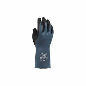 WONDER GRIP USA WG528L-8 Coated Glove, M, Nitrile, 1 Pair | CV3VXP 304J37