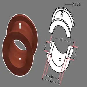 WOODEX BEARINGS WX3000-226 Screw Conveyor Hanger Bearing, 3 x 4 x 2 3/8 Inch Size | CJ8QPZ