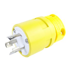 WOODHEAD 1301410063 Plug with Locking Blade, 2 Pole/3 Wire, 250V | CH2VCG 2648