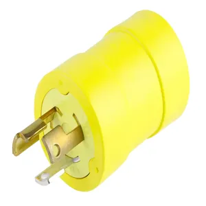 WOODHEAD 1301510014 Adapter, Receptacle, Female End, 15A/125V, Plug, Male End, 15A/125V | CH2UVD 1705