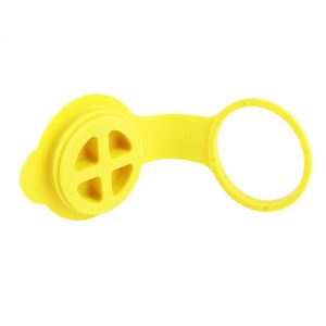 WOODHEAD 1301550082 Connector Closure Cover, C Size, Yellow Body, Cord Grip | CH2JLX 50W54