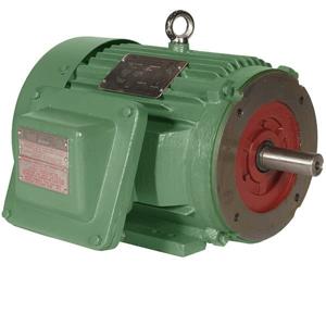 WORLDWIDE ELECTRIC IXPEWWE15-18-254TC Explosion Proof Motor, 15 HP, 1800 RPM, 230/460V, 254TC Frame, C-Face with Feet | CJ8TGA
