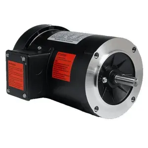 WORLDWIDE ELECTRIC NAT12-18-56CRD General Purpose Motor, 0.5 HP, 1800 RPM, 208-230/460V, 56C Frame, C-Face Round Body | CJ8QXB