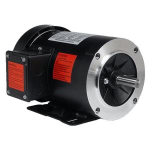WORLDWIDE ELECTRIC NAT13-36-56CB Motor, 0.33 HP, 3600 RPM, 208-230/460V, 56C Frame, C-Face with Removable Base | CJ8QXF