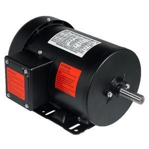 WORLDWIDE ELECTRIC NAT34-18-56 General Purpose Motor, 0.75 HP, 1800 RPM, 208-230/460V, 56 Frame, Rigid Base | CJ8QXG