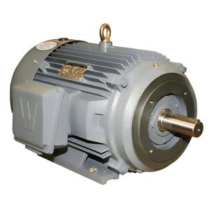 WORLDWIDE ELECTRIC PEWWE200-18-445/7TC Severe Duty Motor, 200 HP, 1800 RPM, 208-230/460V, 445/7TC Frame, C-Face with Feet | CJ8RKH