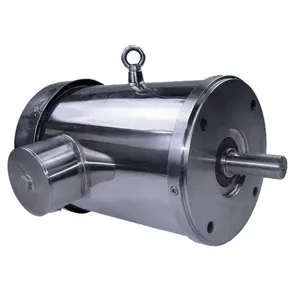 WORLDWIDE ELECTRIC SSPE1-18-56CRD Motor, 1 HP, 1800 RPM, 208-230/460V, 56C Frame, C-Face Round Body, Stainless Steel | CJ8RLJ