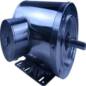 WORLDWIDE ELECTRIC SSPENV1-18-143TC Motor, 1HP, 1800 RPM, 143TC Frame, C Face with Feet, SS | CJ8RJP