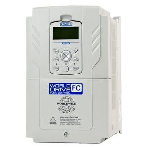 WORLDWIDE ELECTRIC WDFC2500-4 Variable Frequency Drive, 460V, 300 HP, 375 Amps CT | CJ8VEG
