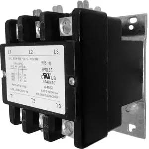 WORLDWIDE ELECTRIC WDP25-2L-120 Definite Purpose Contactor, 25A at 600V, 2 Poles, 120V Coil Voltage | CJ8TCH