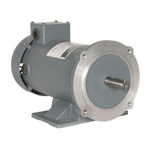 WORLDWIDE ELECTRIC WPMDC1-18-24V-56CB Gleichstrommotor, Permanentmagnet, 1 PS, 1800 U/min, 24 V, 56C-Rahmen, C-Gesicht, abnehmbare Basis | CJ8TBE