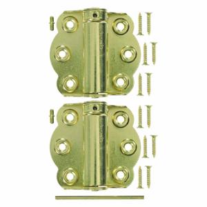 WRIGHT PRODUCTS V650 Adjustable Hinge, 2-3/4 in, Brass Plate | CV3WMR 43CW36