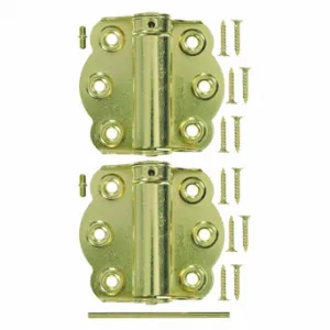 WRIGHT PRODUCTS V650 Adjustable Hinge, 2-3/4 in, Brass Plate | CV3WMR 43CW36