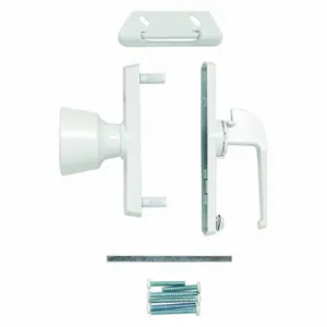 WRIGHT PRODUCTS V670WH Universal Knob Latch, White | CV3WMP 43CW34