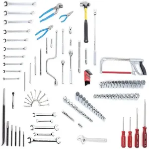 WRIGHT TOOL 140 Mechanics Set, Pack Of 136 | AX3EHW