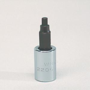 WRIGHT TOOL 2203 Hex Bit Socket, 1/4 Inch Drive, 5/64 Inch Size | AX3FDY