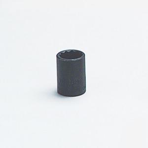 WRIGHT TOOL 33132 Standard-Stecknuss, 3/8-Zoll-Antrieb, 12-kant, 1-Zoll-Größe, schwarzes Industrie-Finish | AX3HNB