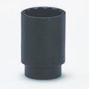 WRIGHT TOOL 34612 Deep Standard Socket, 1/2 Inch Drive, 12 Point, 3/8 Inch Size | AX3HRP