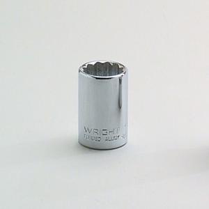 WRIGHT TOOL 4146 Standard Socket, 1/2 Inch Drive, 12 Point, 1-7/16 Inch Size | AX3FRR