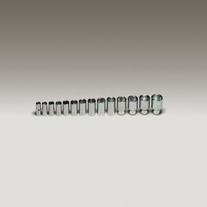WRIGHT TOOL 419 Standard-Steckschlüsselsatz, 1/2-Zoll-Antrieb, 6-kant, 14er-Pack | AX3EMZ