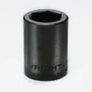 WRIGHT TOOL 48-12MM Standard Impact Metric Socket, 1/2 Inch Drive, 6 Point, 12mm | AX3JCJ