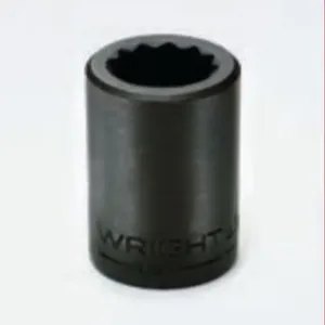 WRIGHT TOOL 4880 Standard Impact Socket, 1/2 Inch Drive, 12 Point, 15/16 Inch Size | AX3FYV