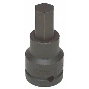 WRIGHT TOOL 6232 Impact Hex Bit Socket, 3/4 Inch Drive, 6 Point, 3-5/8 Inch Size | AF8NEN 29AN21