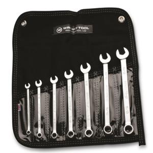 WRIGHT TOOL 705 Combination Wrench Set, 12 Point, 1/4 Inch to 5/8 Inch Size, Pack Of 7 | AX3ENV