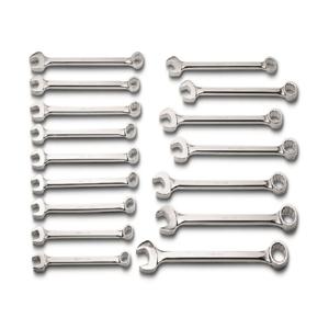 WRIGHT TOOL 730 Combination Wrench Set, 12 Point, 1-5/16 Inch to 2-1/2 Inch Size, Pack Of 16 | AX3EPD