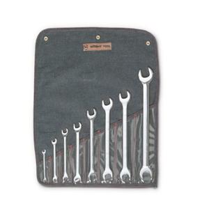 WRIGHT TOOL 738 Open End Wrench Set, 1/4 Inch to 1-1/4 Inch Size, Full Polished, Pack Of 8 | AX3EPK