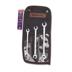WRIGHT TOOL 743 Flare Nut Wrench Set, 3/8 Inch to 11/16 Inch Size, Pack Of 3 | AX3EPQ