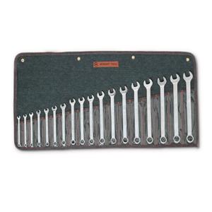 WRIGHT TOOL 758 Metric Combination Wrench Set, 12 Point, 7mm-24mm, Pack Of 18 | AX3EPZ