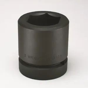 WRIGHT TOOL 86846 Impact Socket, 3-1/2 Inch Drive, 6 Point, 5-3/4 Inch Size | AX3JLE