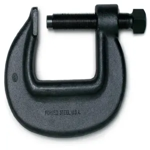 WRIGHT TOOL 90103H Forged C-Clamp, Extra Heavy-Serviced, 16250 lbs. | AX3JLY