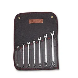 WRIGHT TOOL 905 Combination Wrench Set, 12 Point, 1/4 Inch to 5/8 Inch Size Polished, Pack Of 7 | AX3EQB