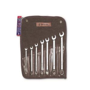 WRIGHT TOOL 907 Combination Wrench Set, 12 Point, 3/8 Inch to 3/4 Inch Size Polished, Pack Of 7 | AX3EQC
